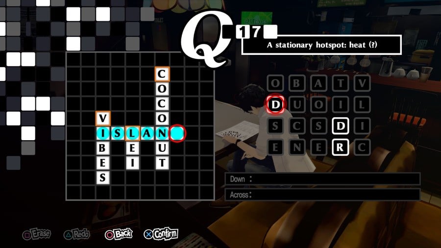 Persona 5 Royal Crossword 17 Answer